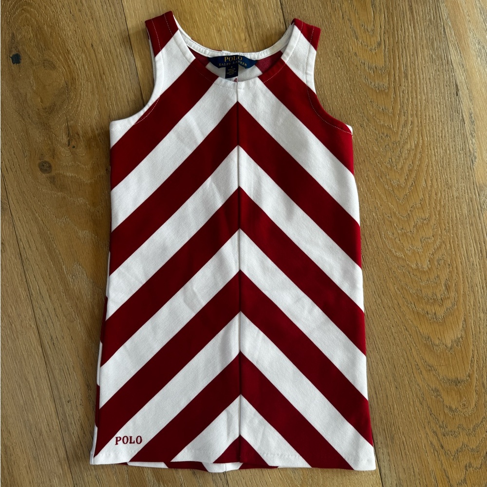 Polo Ralph Lauren Girls striped Dress NWOT (Never worn)